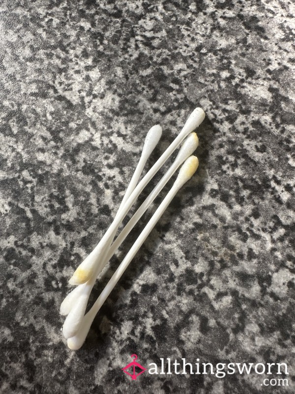 Used Cotton Buds