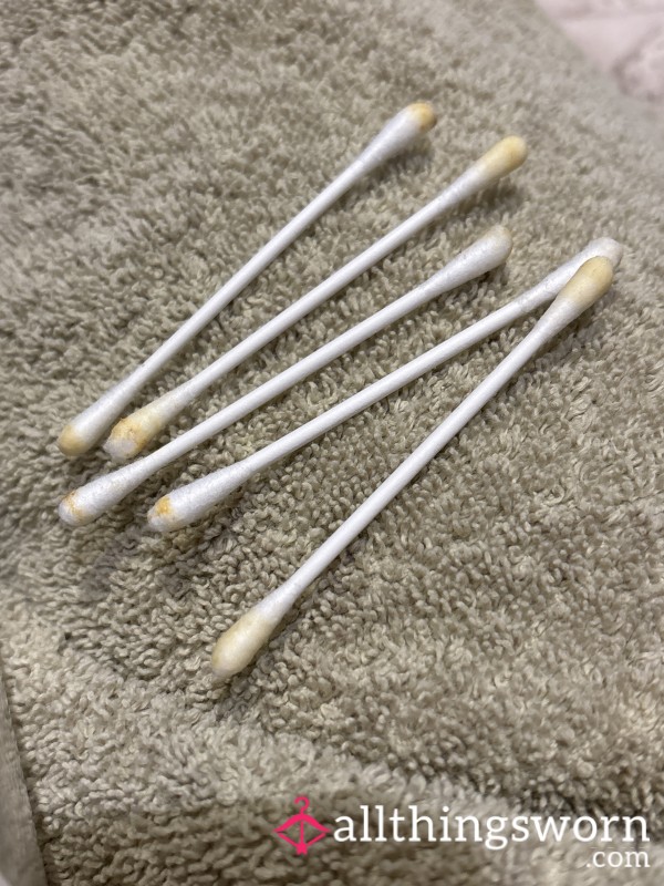 Used Cotton Buds