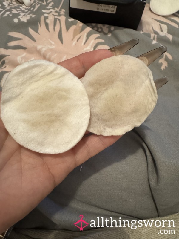 Used Cotton Pads