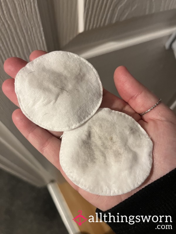 Used Cotton Pads