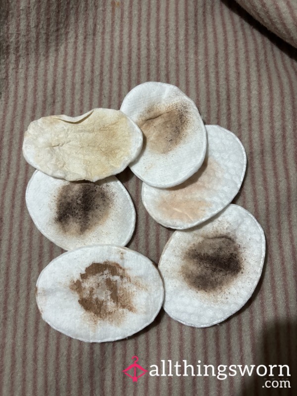 Used Cotton Pads