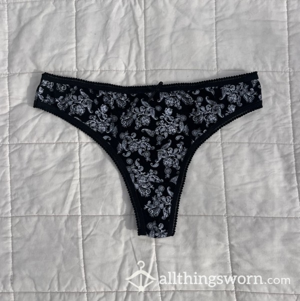 Used Cotton Thong