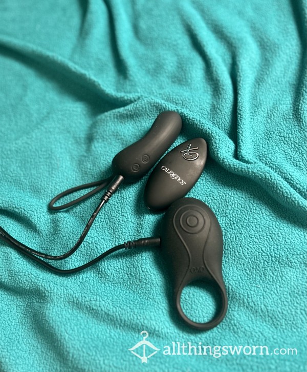 Used Couples Vibrator Set