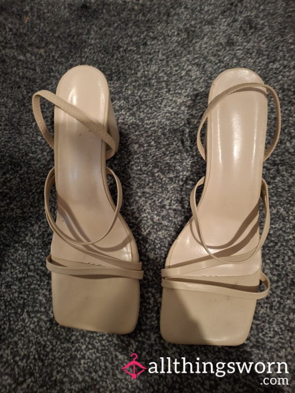 Used Cream Heels