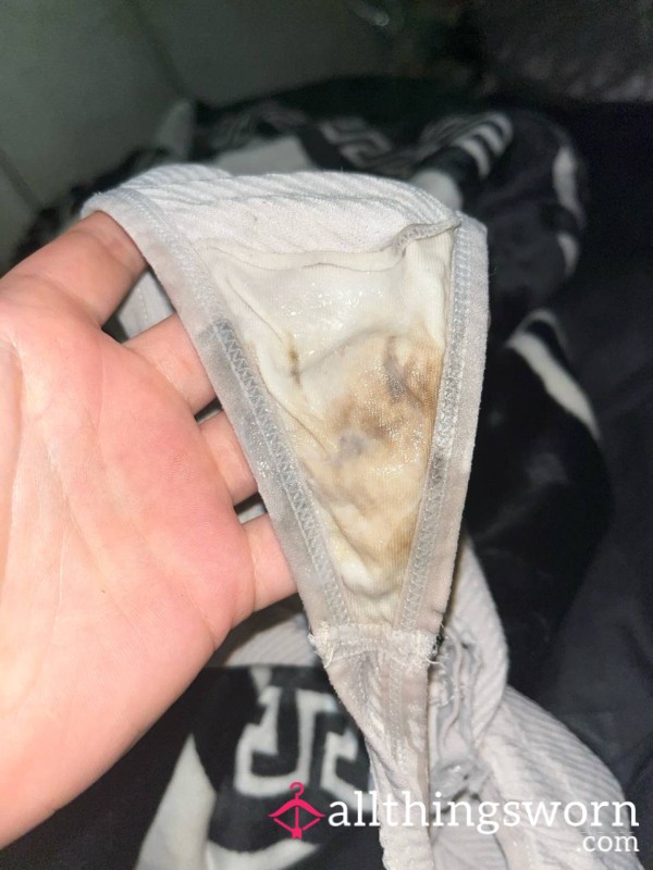 ❌SOLD❌Used Creamy Panties