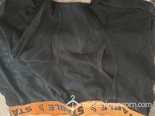 Used C*m Stained Boxers