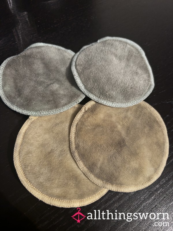 Used Dirty Makeup Pads