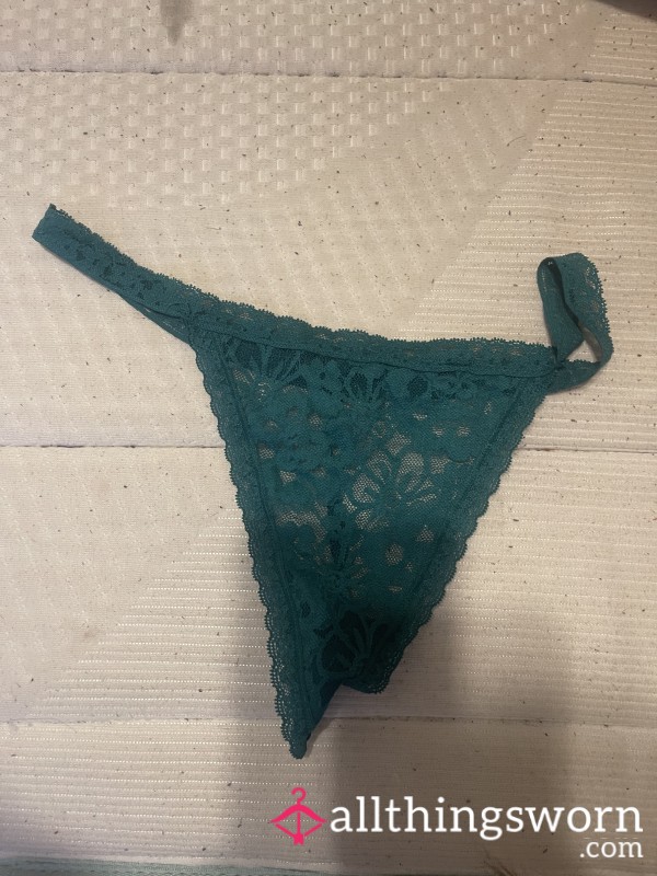 Used Emerald Thong