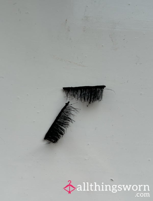 Used Eyelashes Worn 3 Days