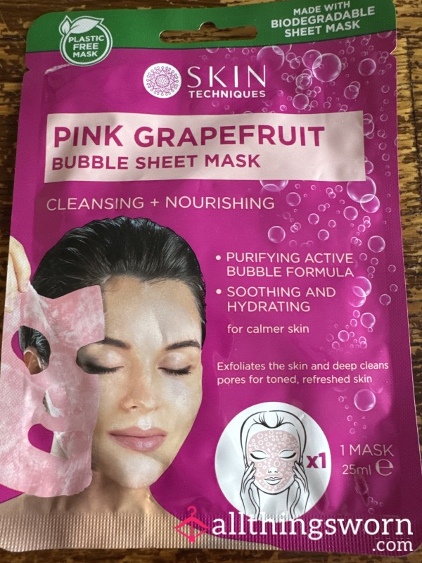 Used Face Mask