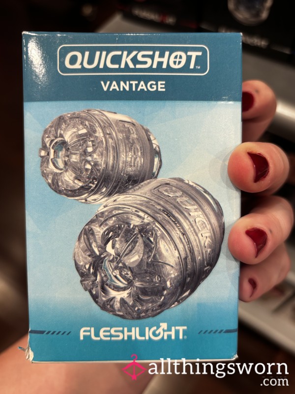 USED Fleshlight QuickShot W/ Videos