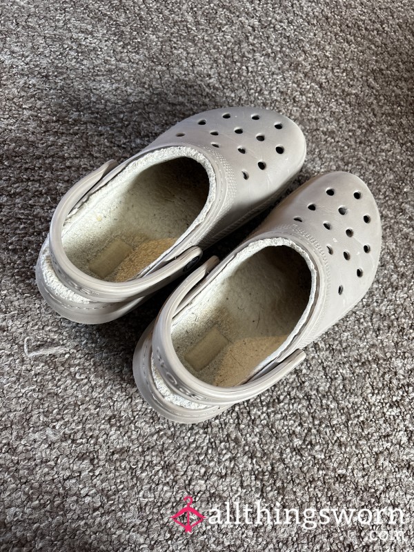 Used Fluffy Crocs