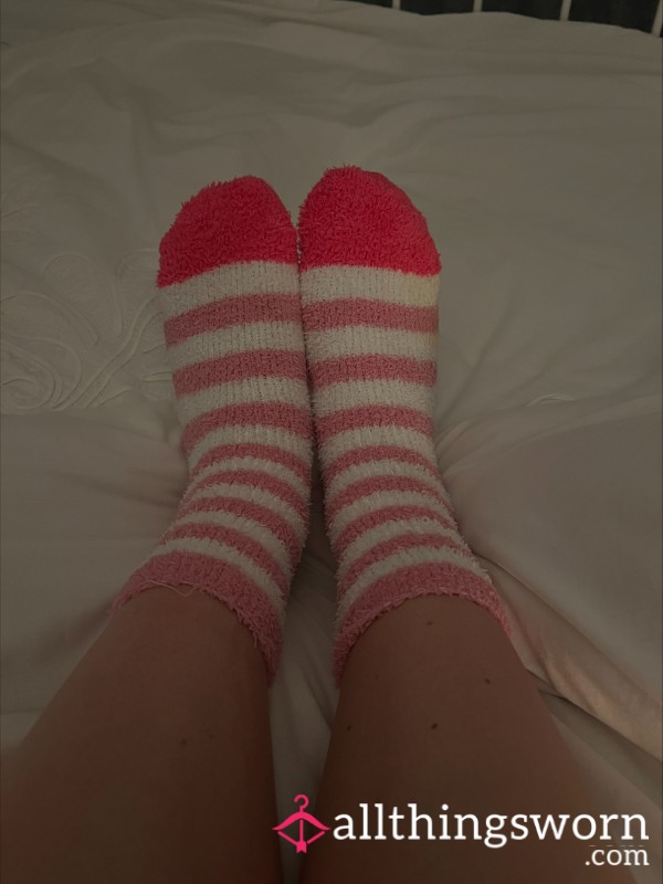 Used Fluffy Socks