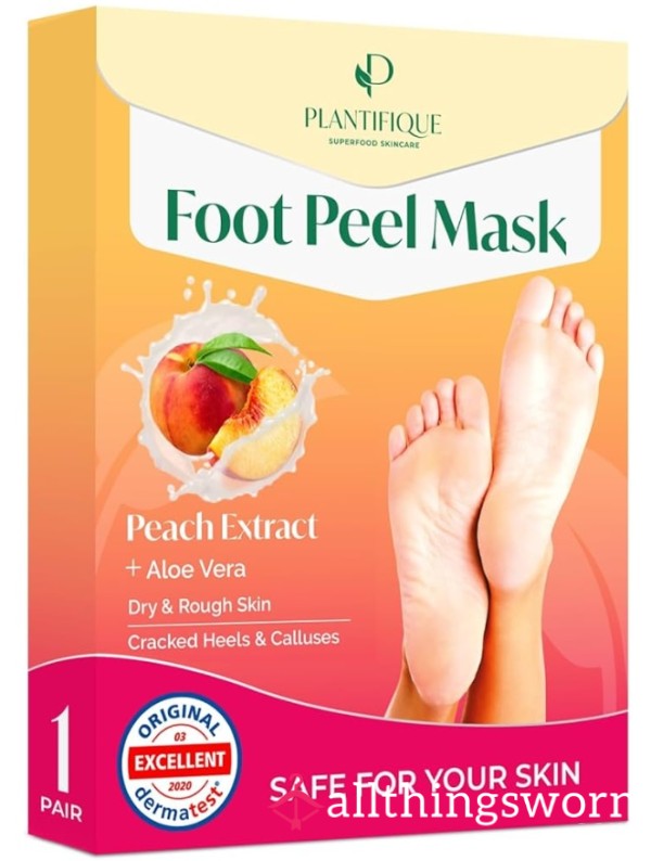 Used Foot Mask.