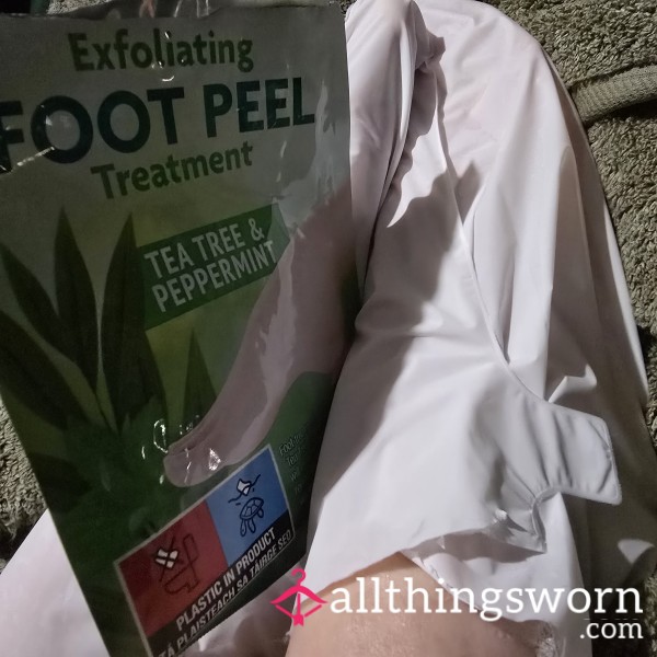 Used Foot Mask