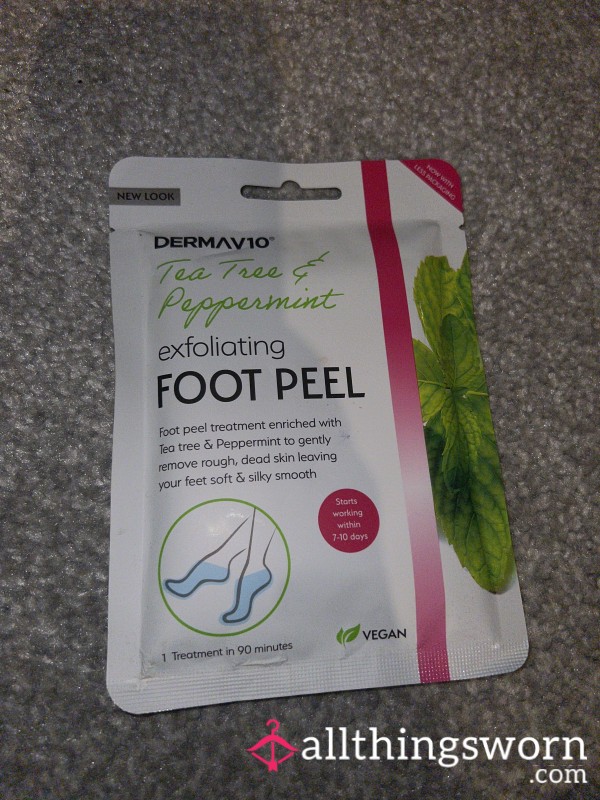 Used Foot P**l Mask