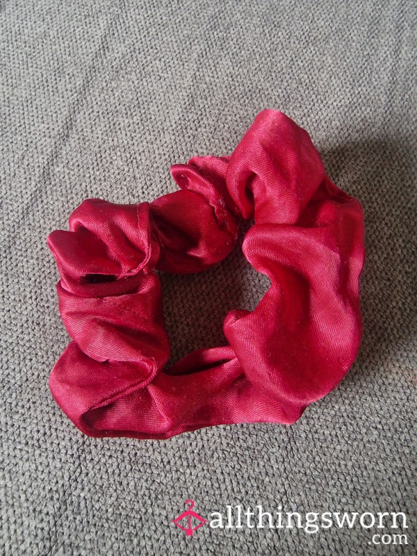 Used For Gym , Sweaty Satin Hair Scrunchie