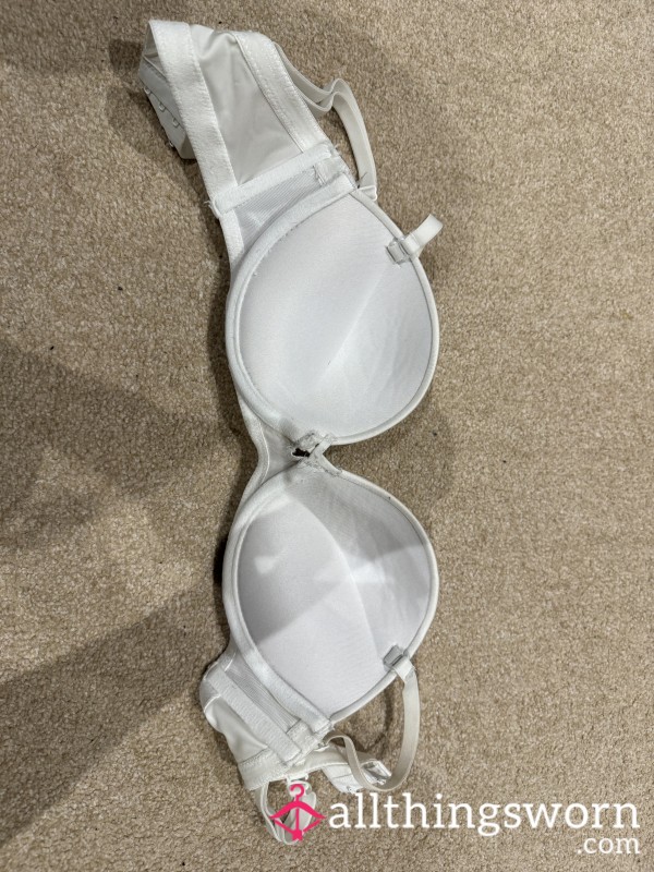 Used For The Last Week White Bra