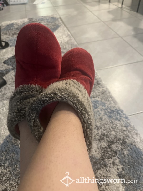 Used Fuzzy Slippers