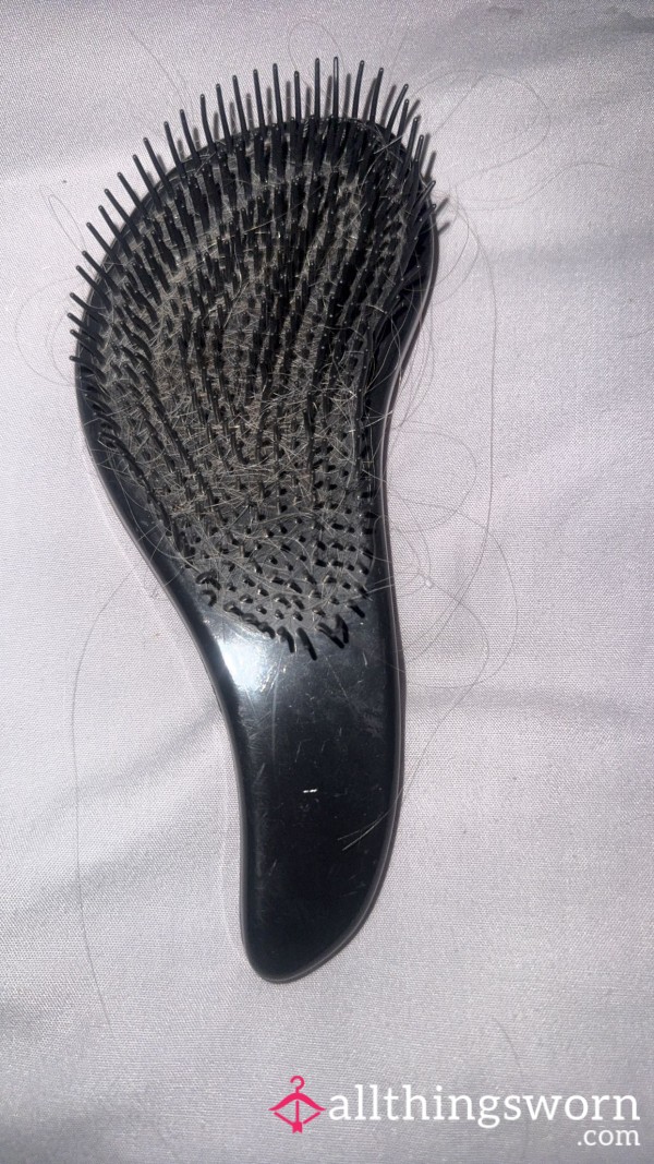 Used Hairbrush