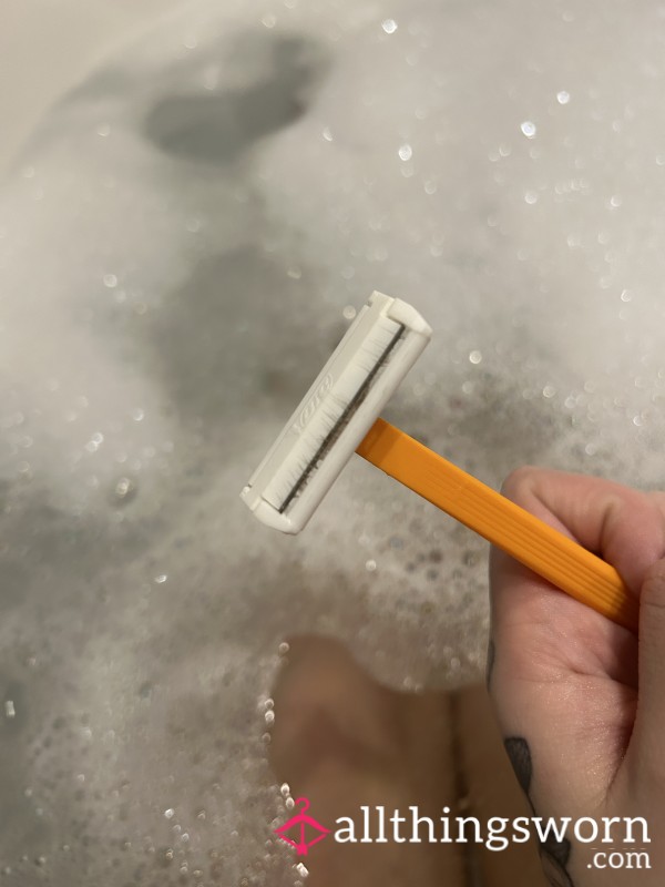 Used Hairy Razor