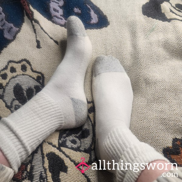 Used Hanes Crew Socks