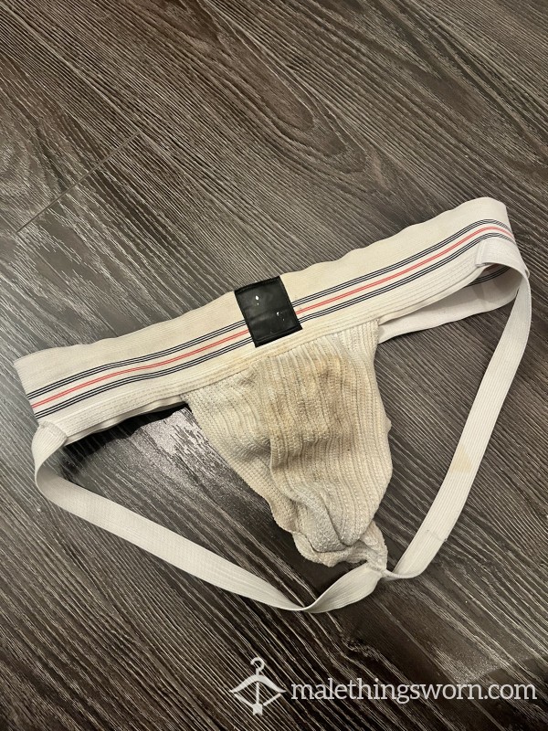 Used Hockey Jock, Found In Locker Room