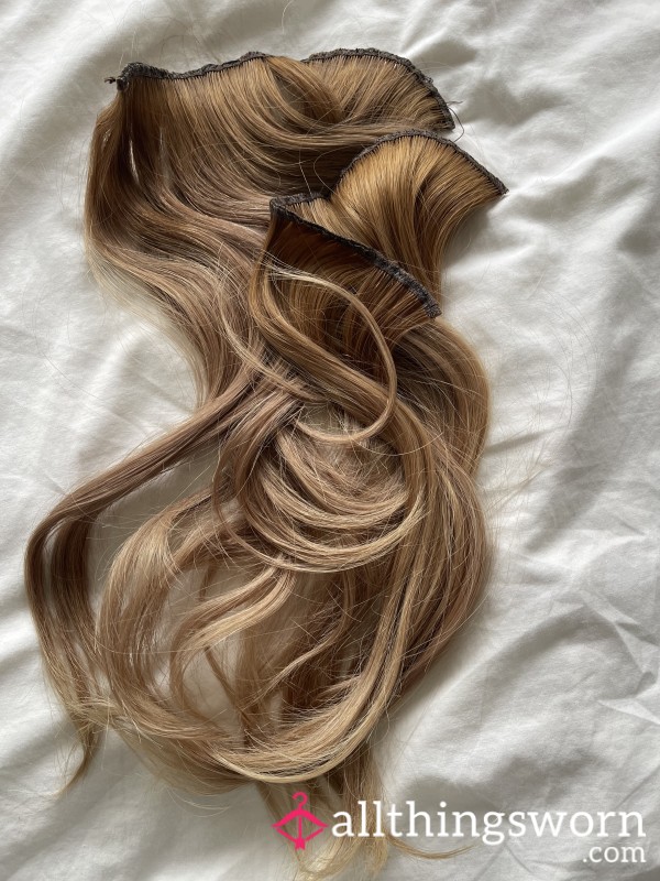 Used Human Hair Extensions