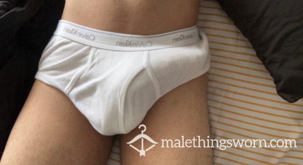 Used In The Gym White Calvin Klein Underwear