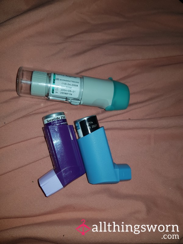 Used Inhalers £10 Each Or 3 For £25 Plus Postage