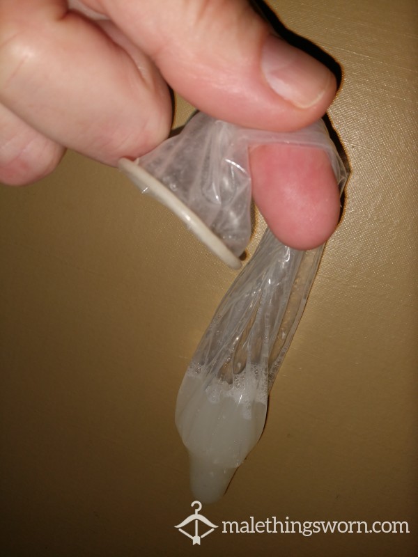 Used Juicy Condom