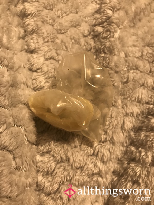 Used Lesbian S** Condom