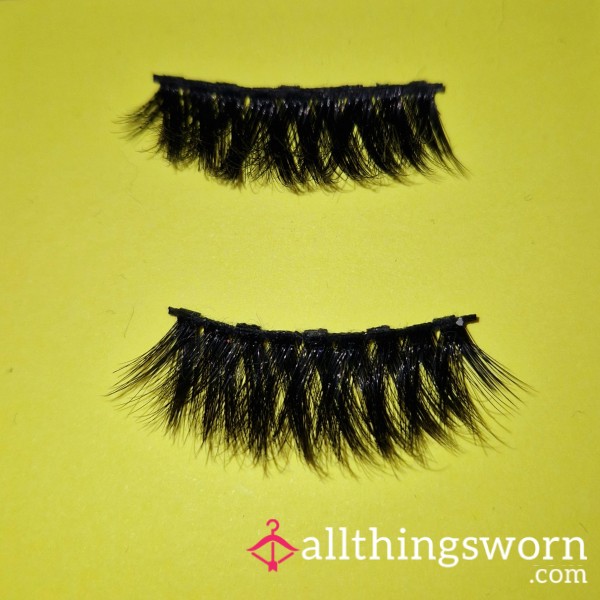 Used Magnetic False Eyelashes