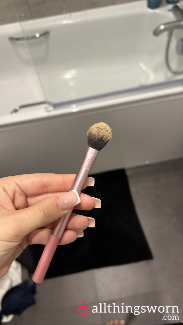 Used Make Up Brush By S**y Teen Blonde