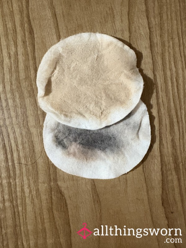 Used Make Up Pads