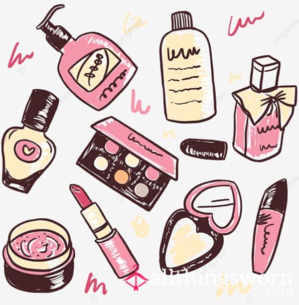 Used Make-up Products.