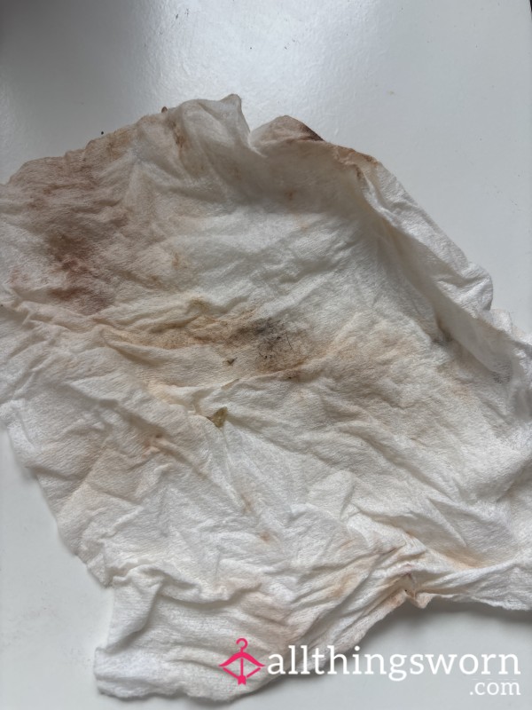 Used Make Up Wipe