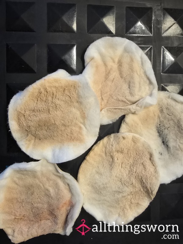 Used Make Up Wipes- Cotton Pads