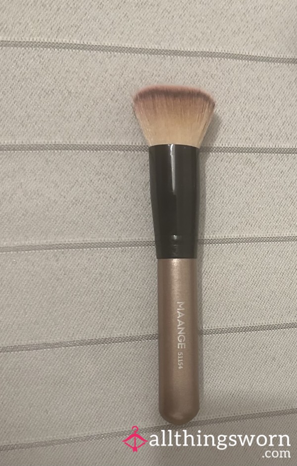 Used Makeup Brush