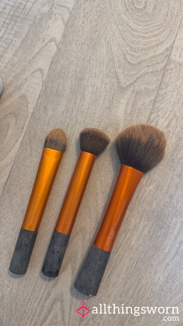 Used Makeup Brushes