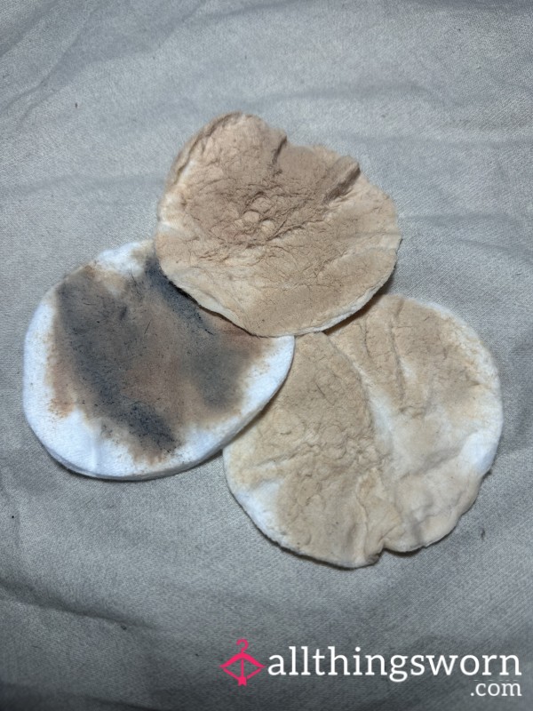 Used Makeup Pads