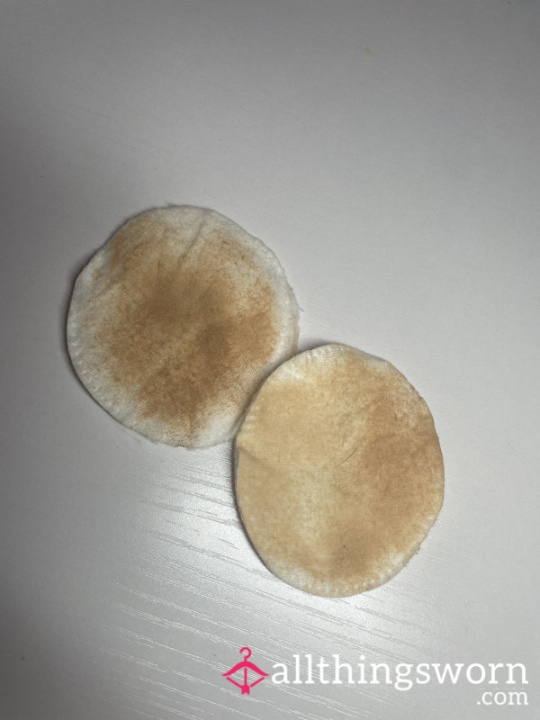 Used Makeup Pads