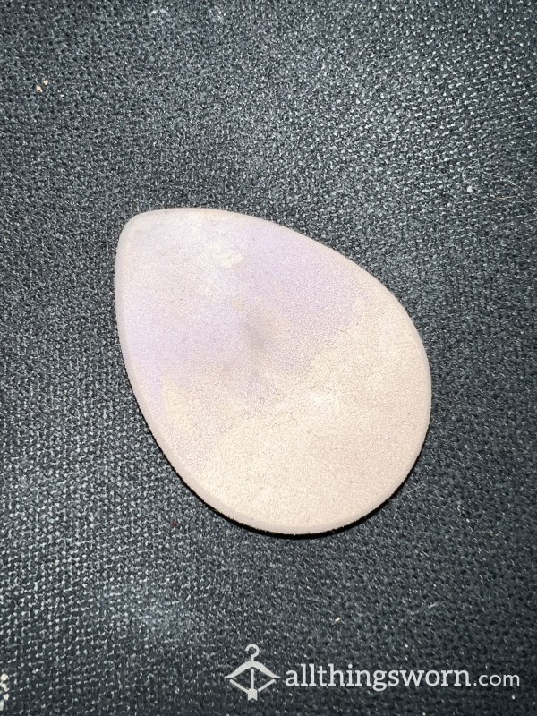 Used Makeup Sponge Unwashed