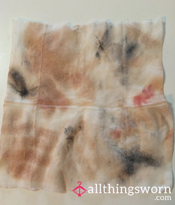 Used Makeup Wipes