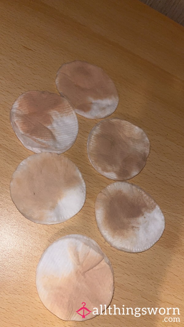 Used Makeup Pads