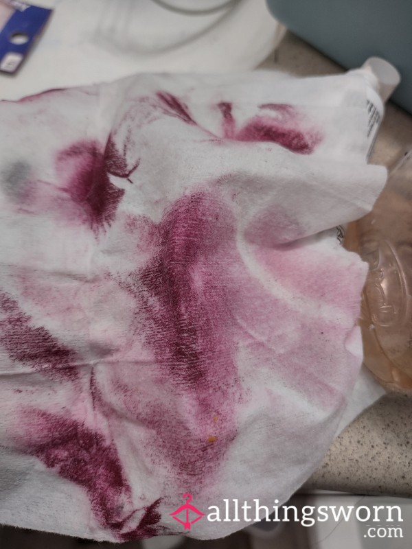 Used Makeup Wipes