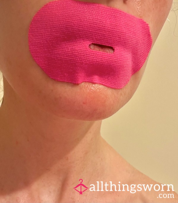 Used Mouth Tape