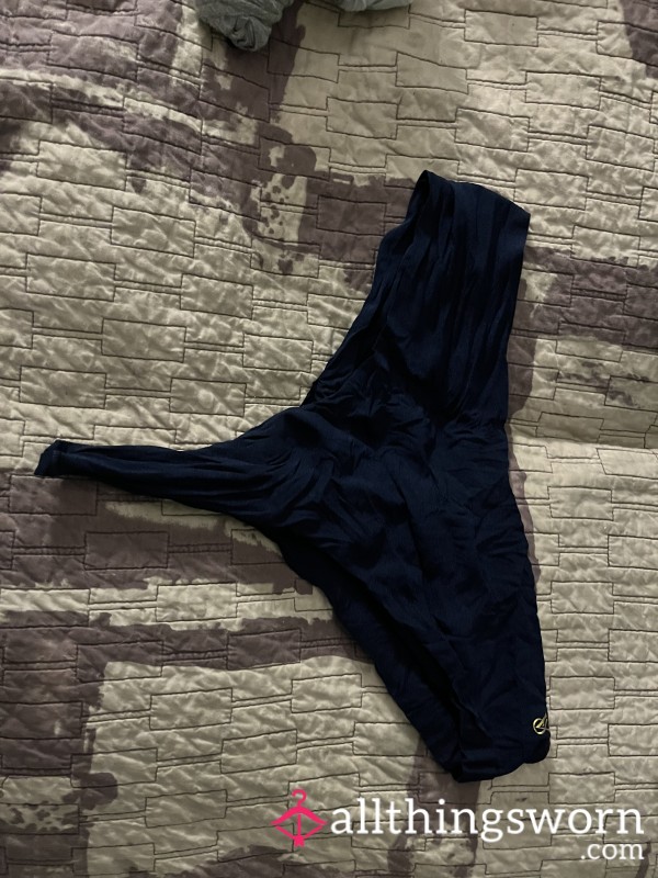 Used Navy Victoria Secret Thong