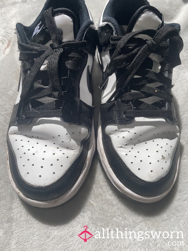 Super Used Nike Dunks (toe Mark Stained)