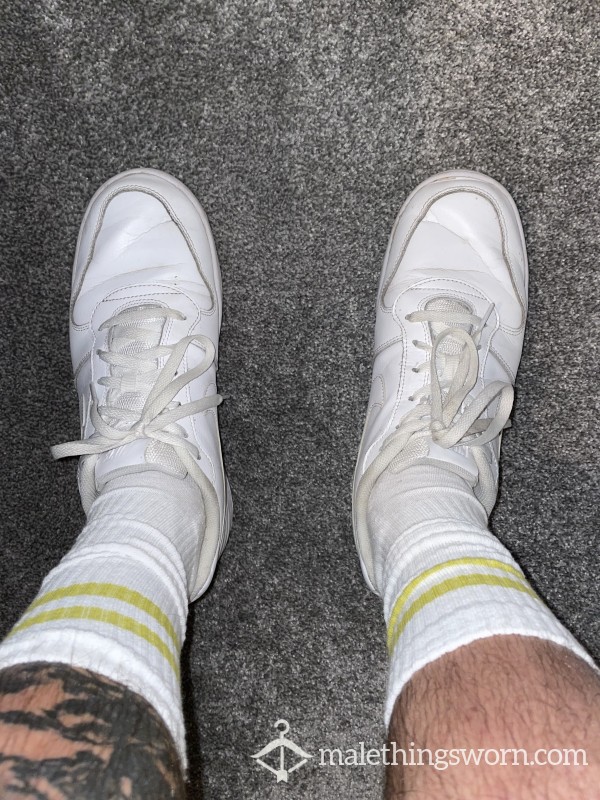 Used Nike White Trainers - UK 10